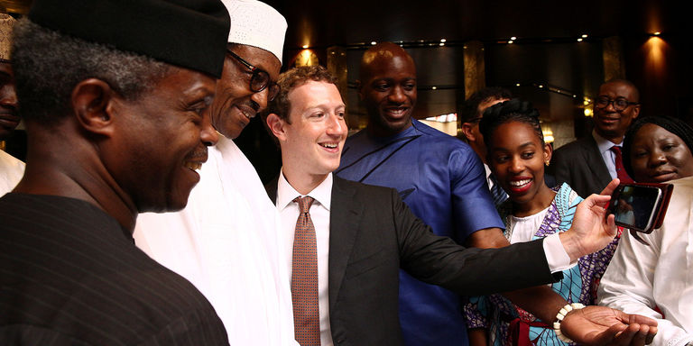 Mark Zuckerberg et la start-up Andela