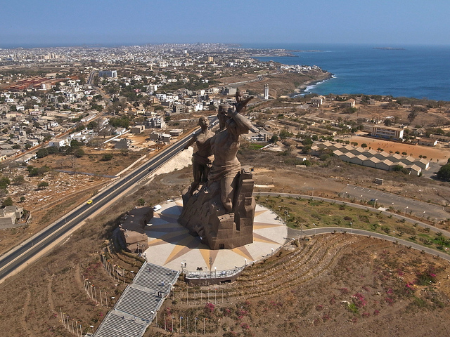 Monument de la renaissance africaine, Dakar, Sénégal